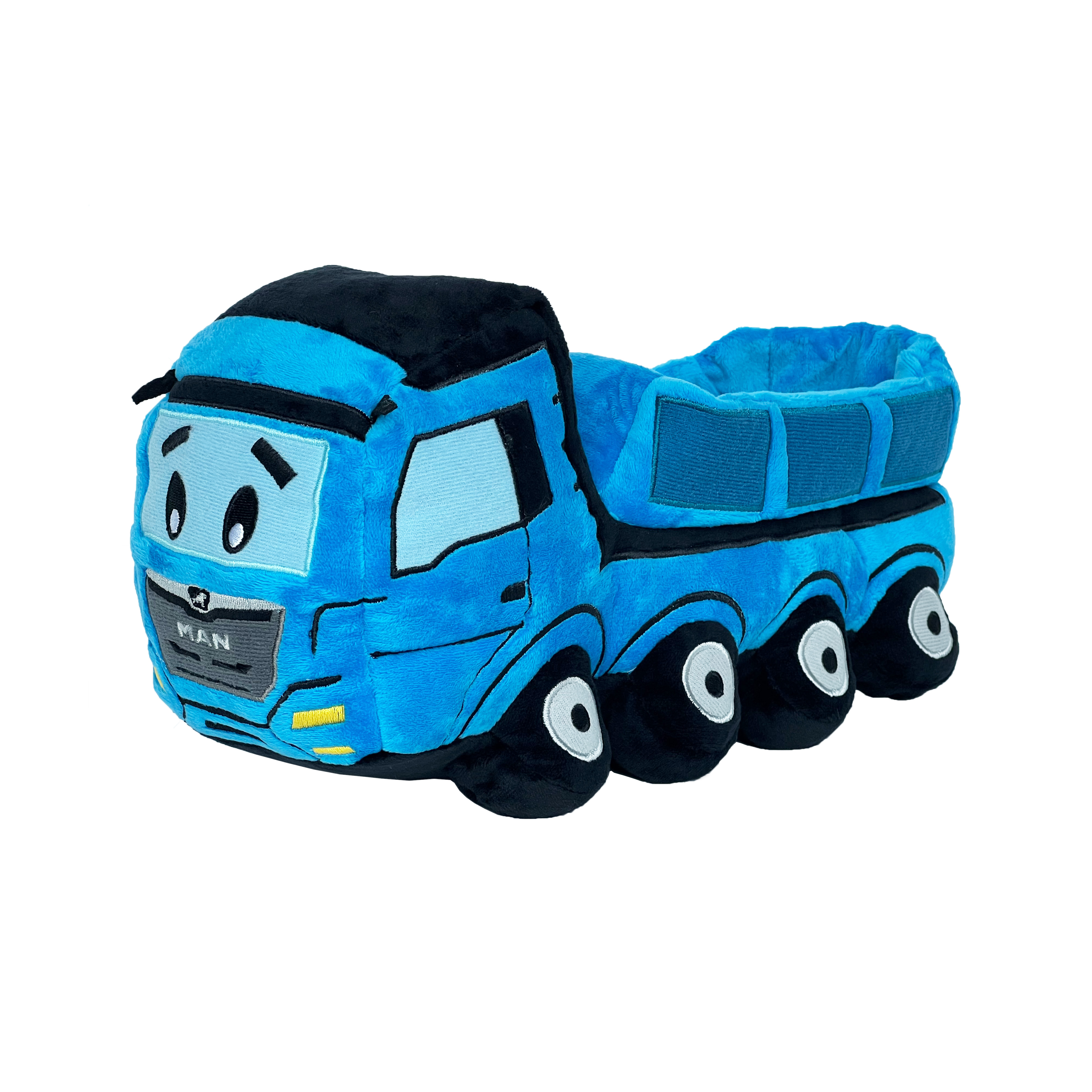 MAN Trucker's World Plüschtruck Kipper blau