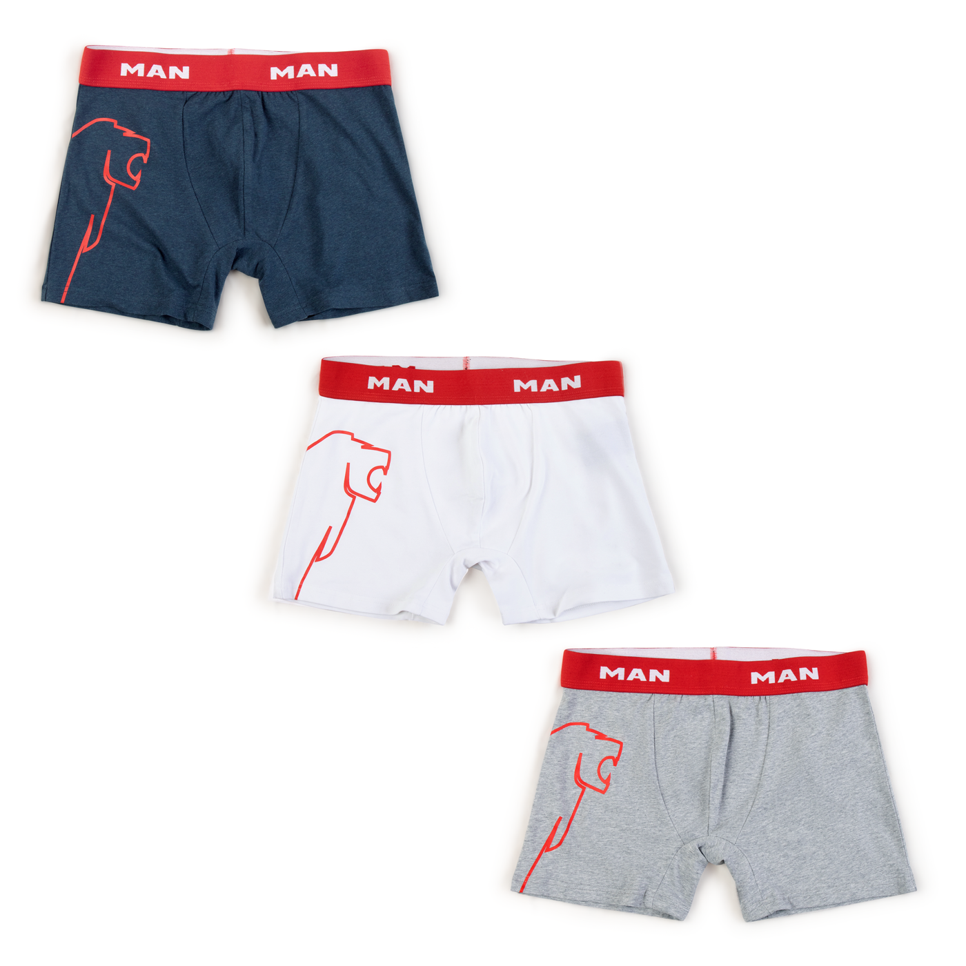 MAN Lion Collection Men's 3-pack boxer shorts