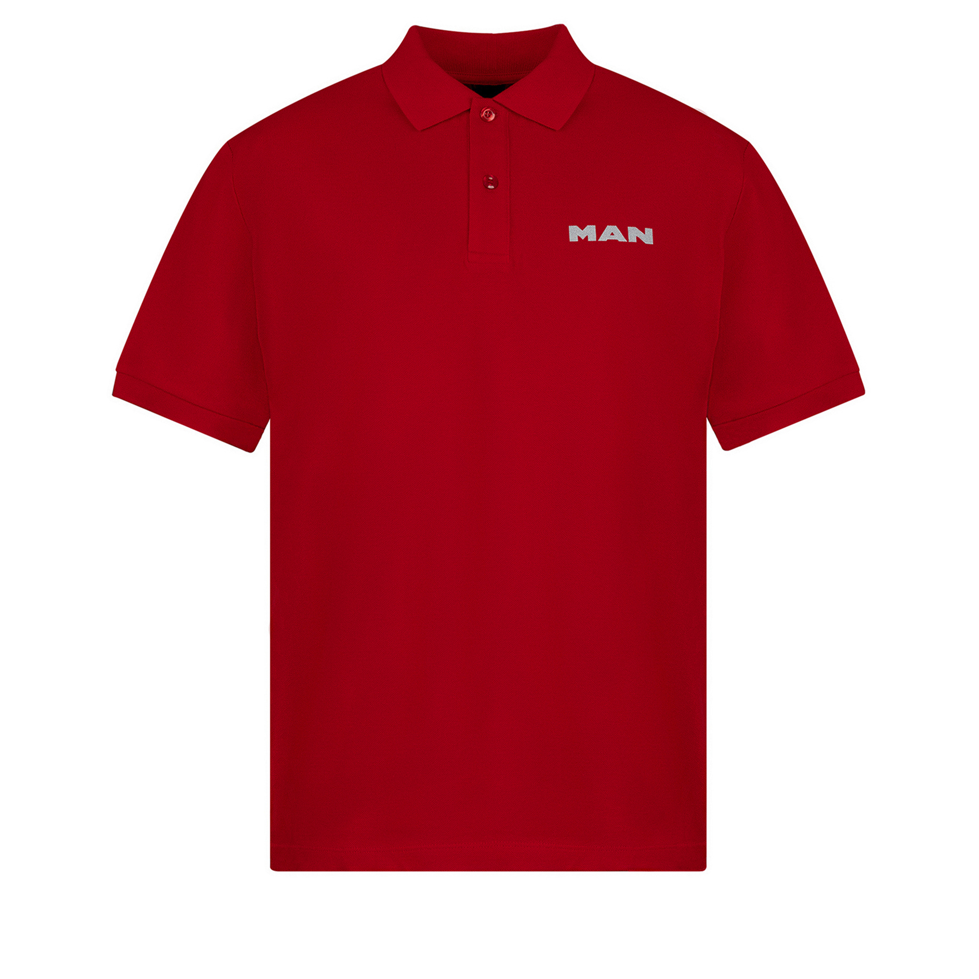 MAN Essential Poloshirt Herren rot