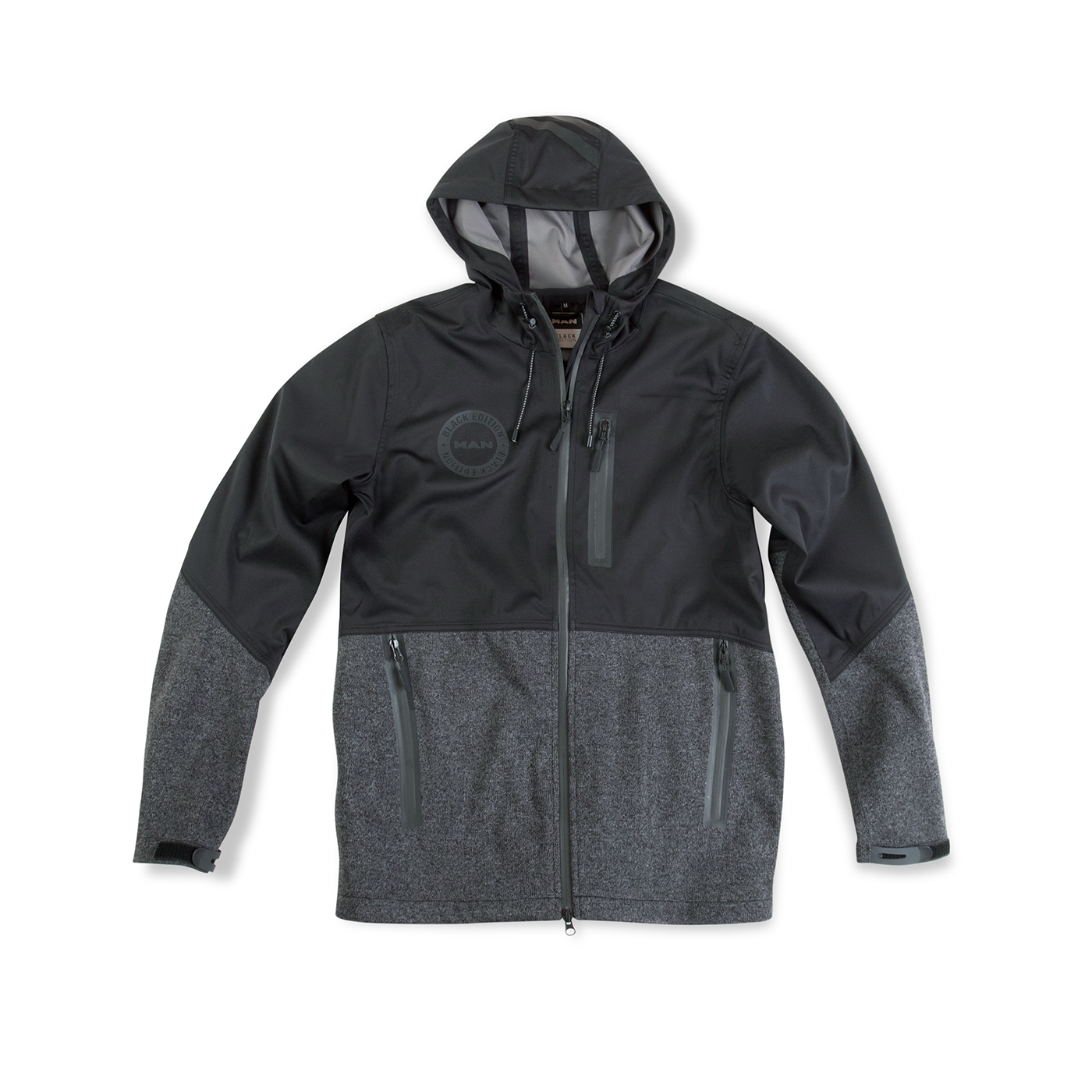 MAN Black Edition Men's Tec softshell jacket