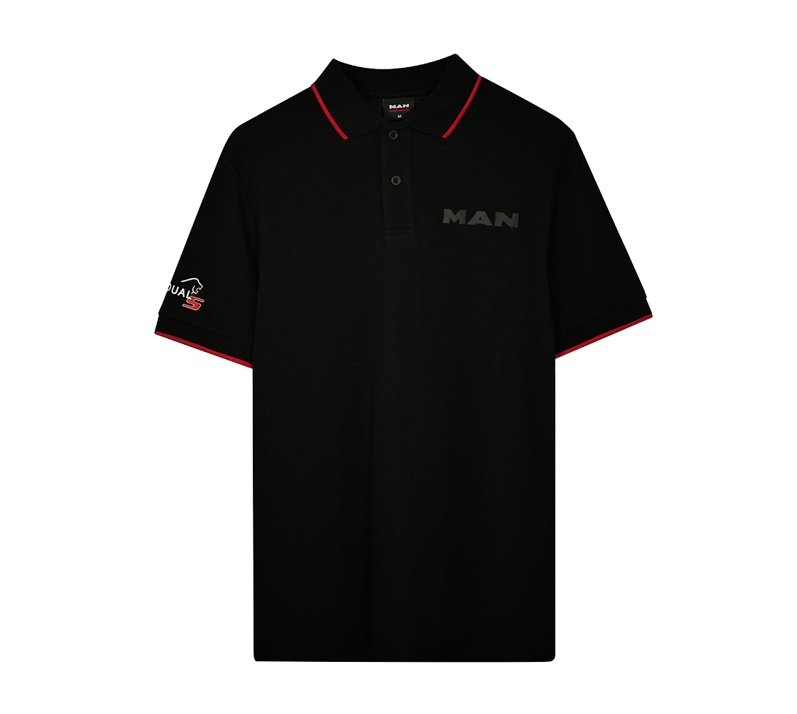 MAN Black Edition Polo homme - Individuel S - RiB
